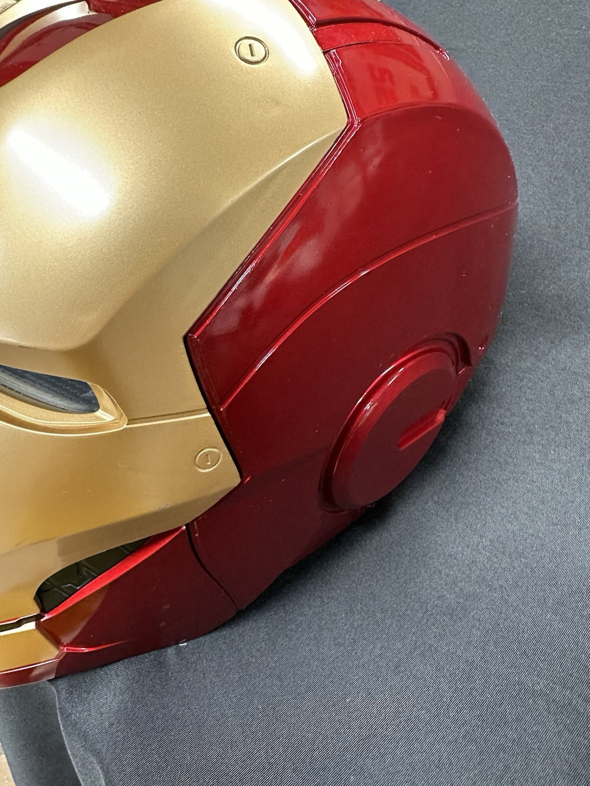 Robert Downey Jr. Signed Marvel Legends Iron Man Helmet Beckett Witness SWAU