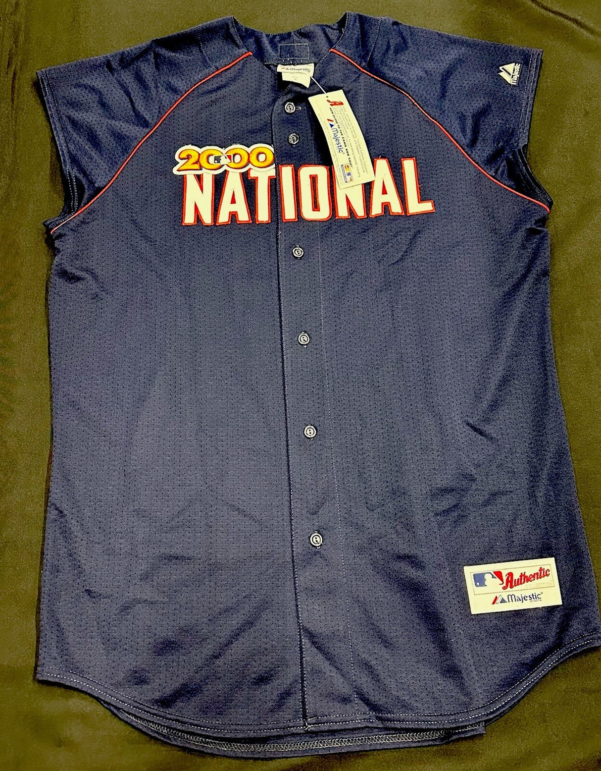 Mike Piazza Authentic 2000 All-Star Game Jersey Size XL Mets