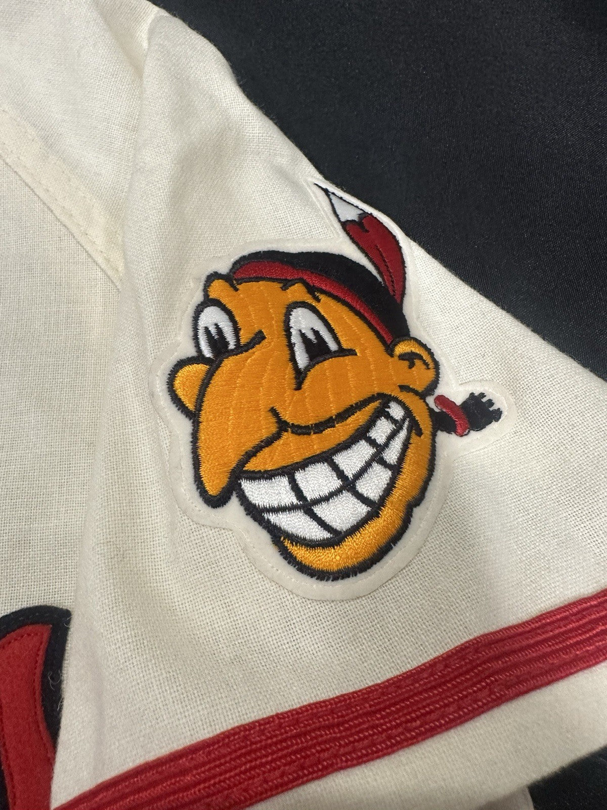 Bob Feller HOF 62 Signed Authentic Indians Mitchell Ness Jersey PSA LOA