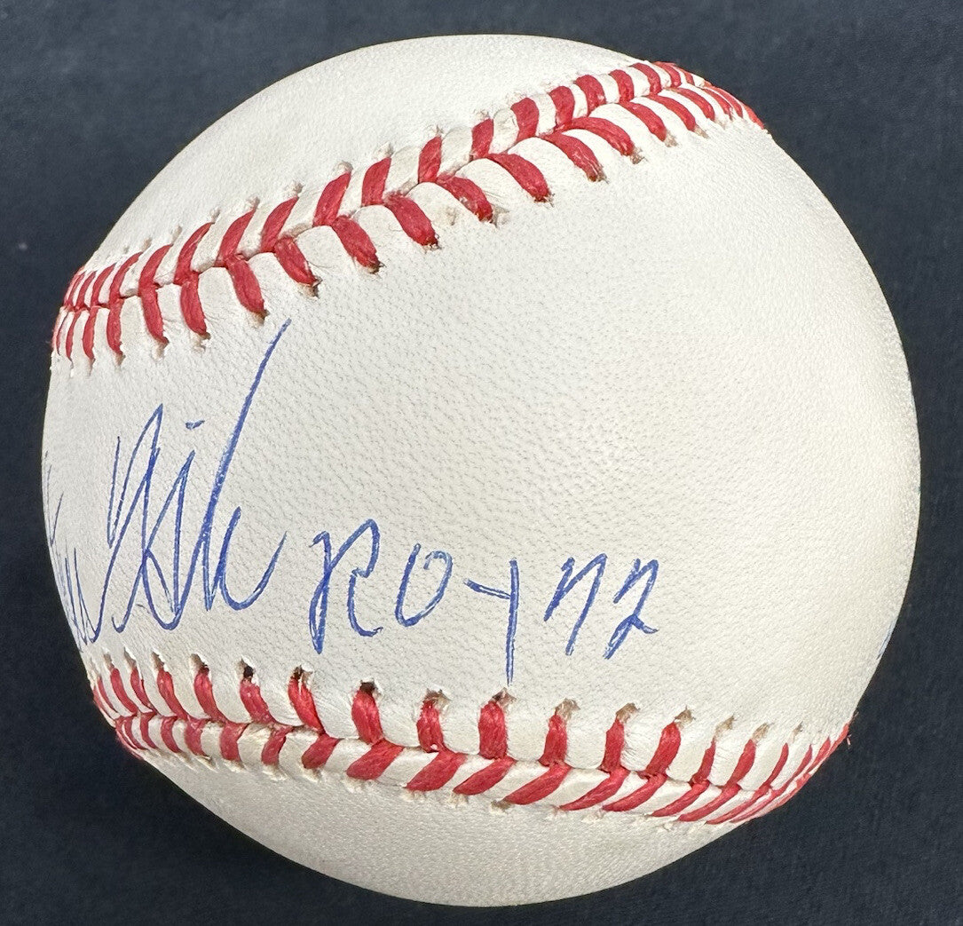 Carlton Fisk ROY 72 Signed Baseball JSA