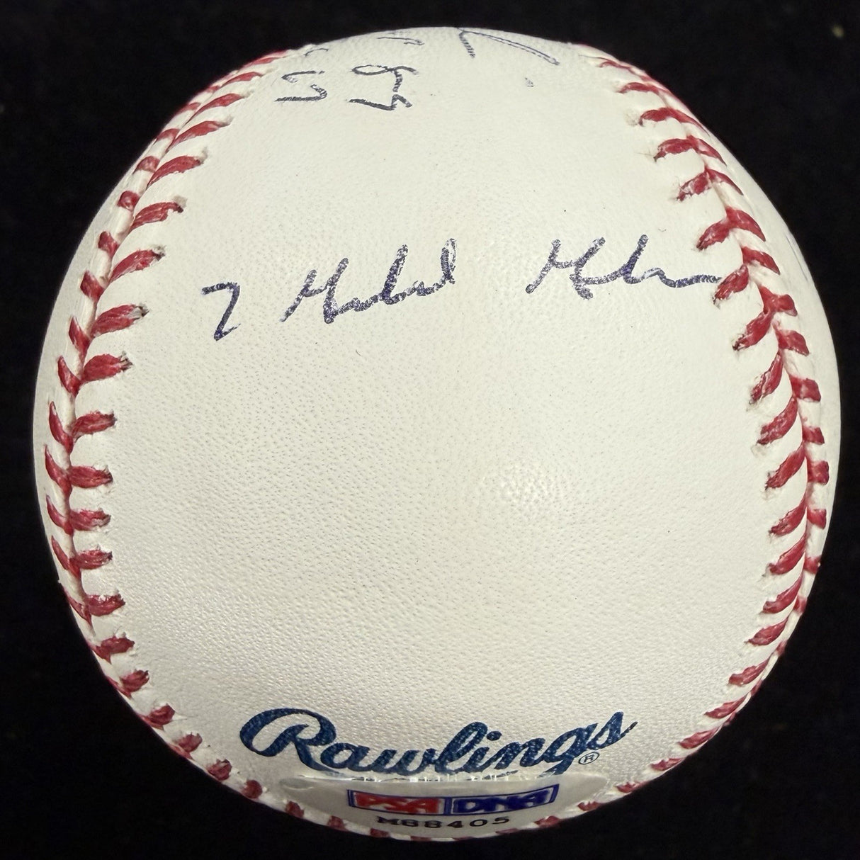 Carl Yastrzemski HOF 89 Signed Stat Baseball PSA/DNA