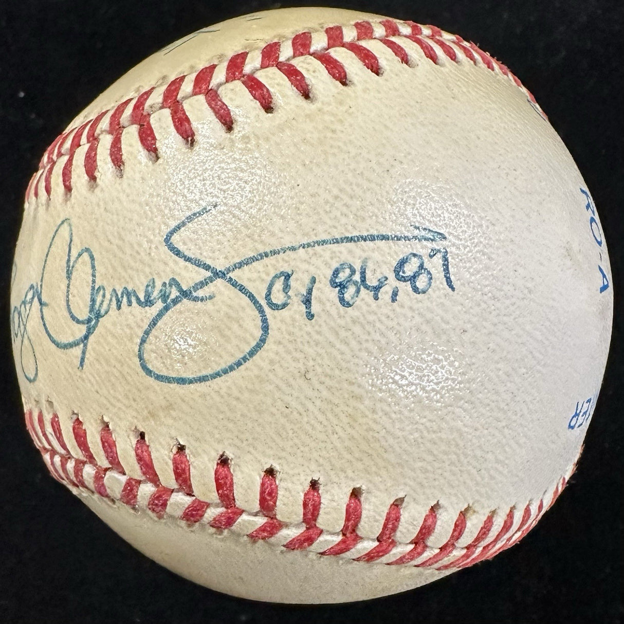 William Roger Clemens Rocket Full Name Nickname Signed Baseball PSA/DNA LOA