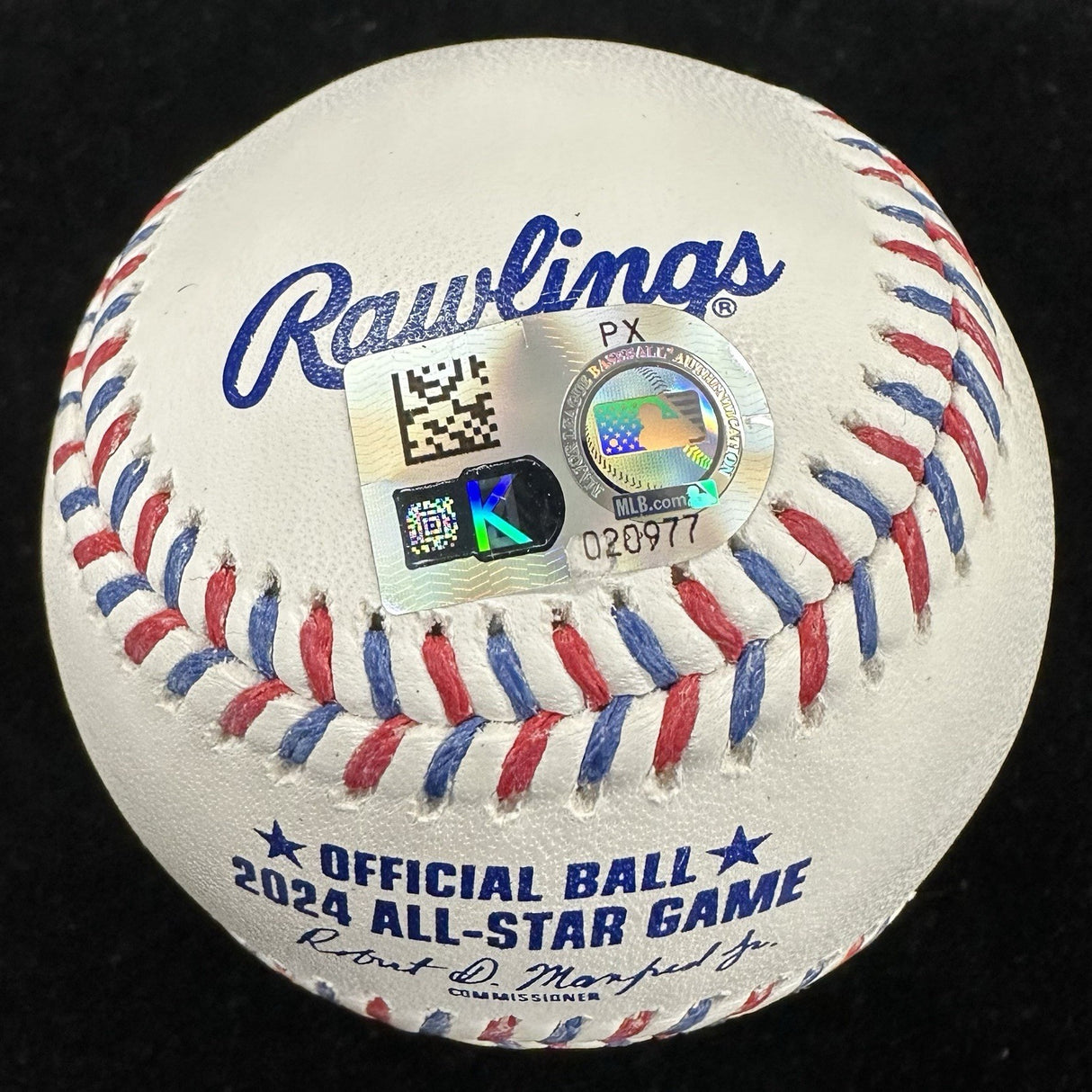 Paul Skenes 1st ASG Signed 2024 All Star Game Logo Baseball MLB Holo