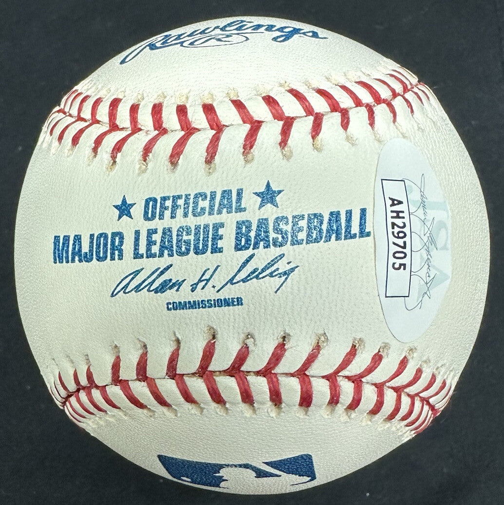 Don Denkinger Umpire Signed Baseball JSA