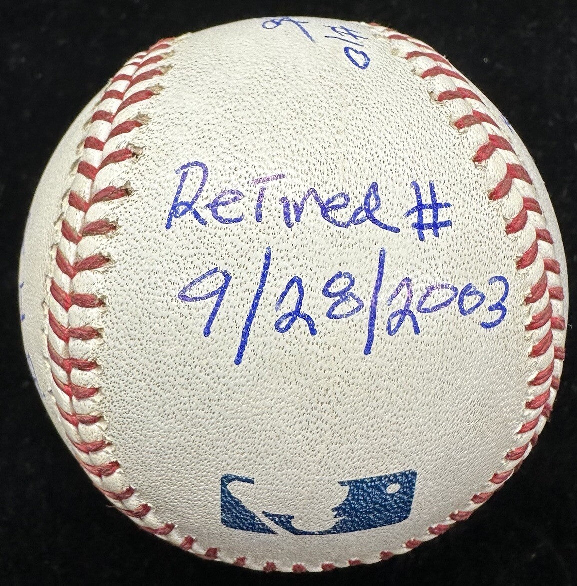 Ron Santo HOF 2011 Signed Stat Baseball PSA/DNA Holo Only