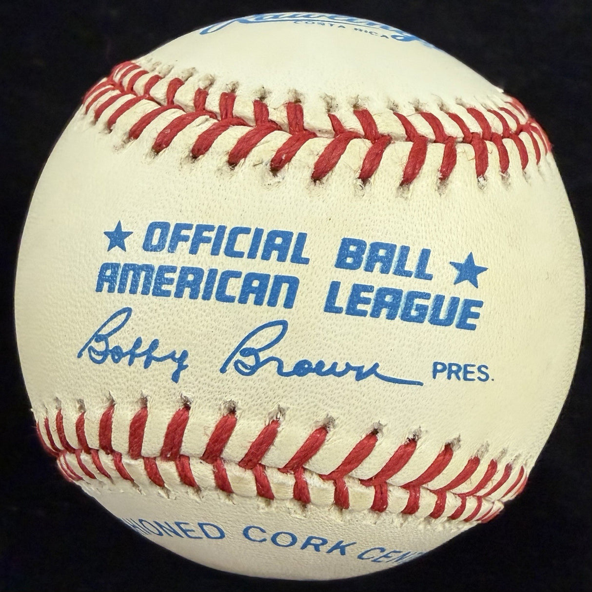 Mickey Mantle 1956 52 HRs No. 7 Signed Baseball PSA/DNA LOA