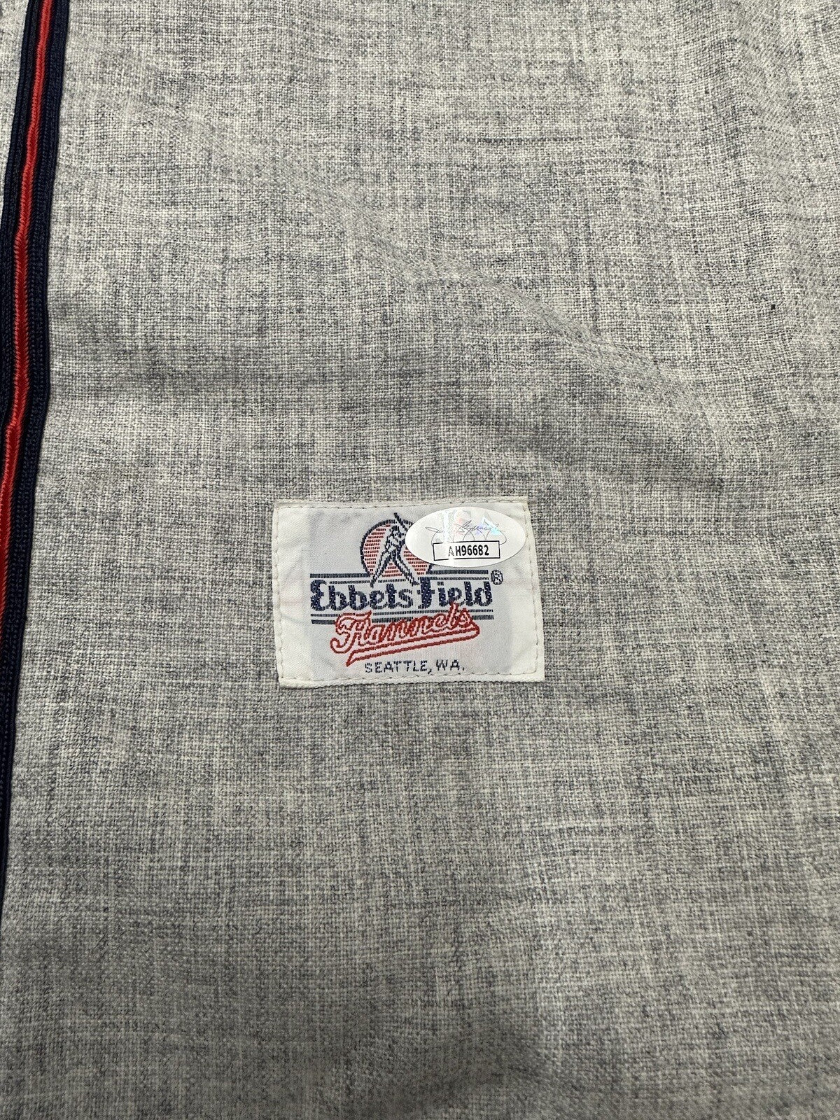 Monte Irvin Newark Eagles Signed Authentic Mitchell Ness Jersey JSA