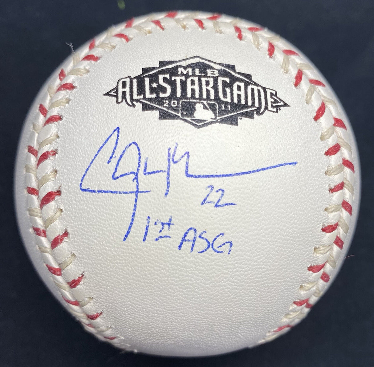 Clayton Kershaw 1st ASG Signed 2011 All Star Game Baseball Beckett BAS