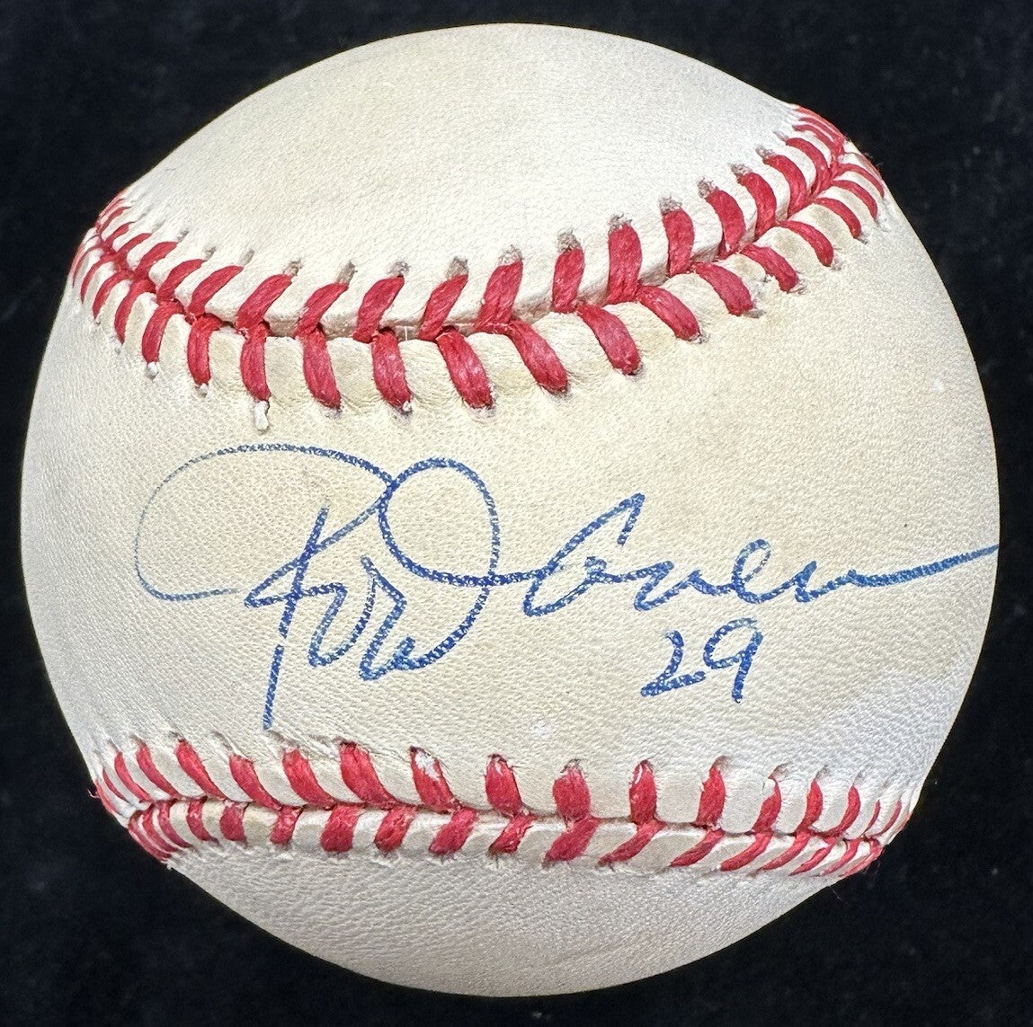 Rod Carew #29 Signed Baseball JSA