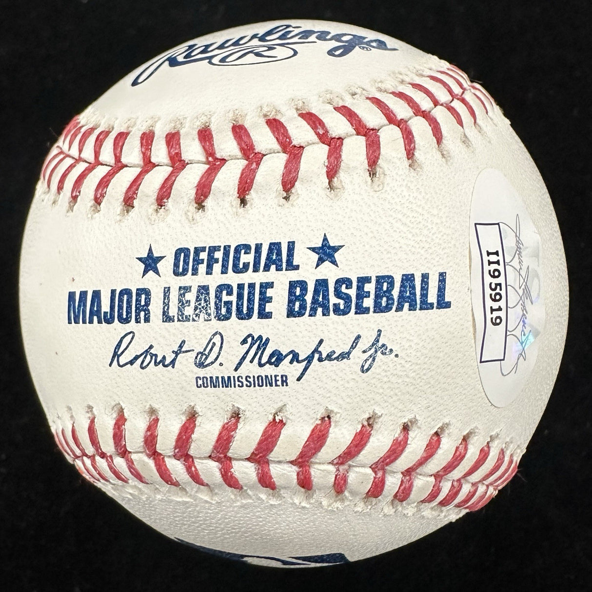 Bobby Witt Jr. Full Name Signed Baseball JSA