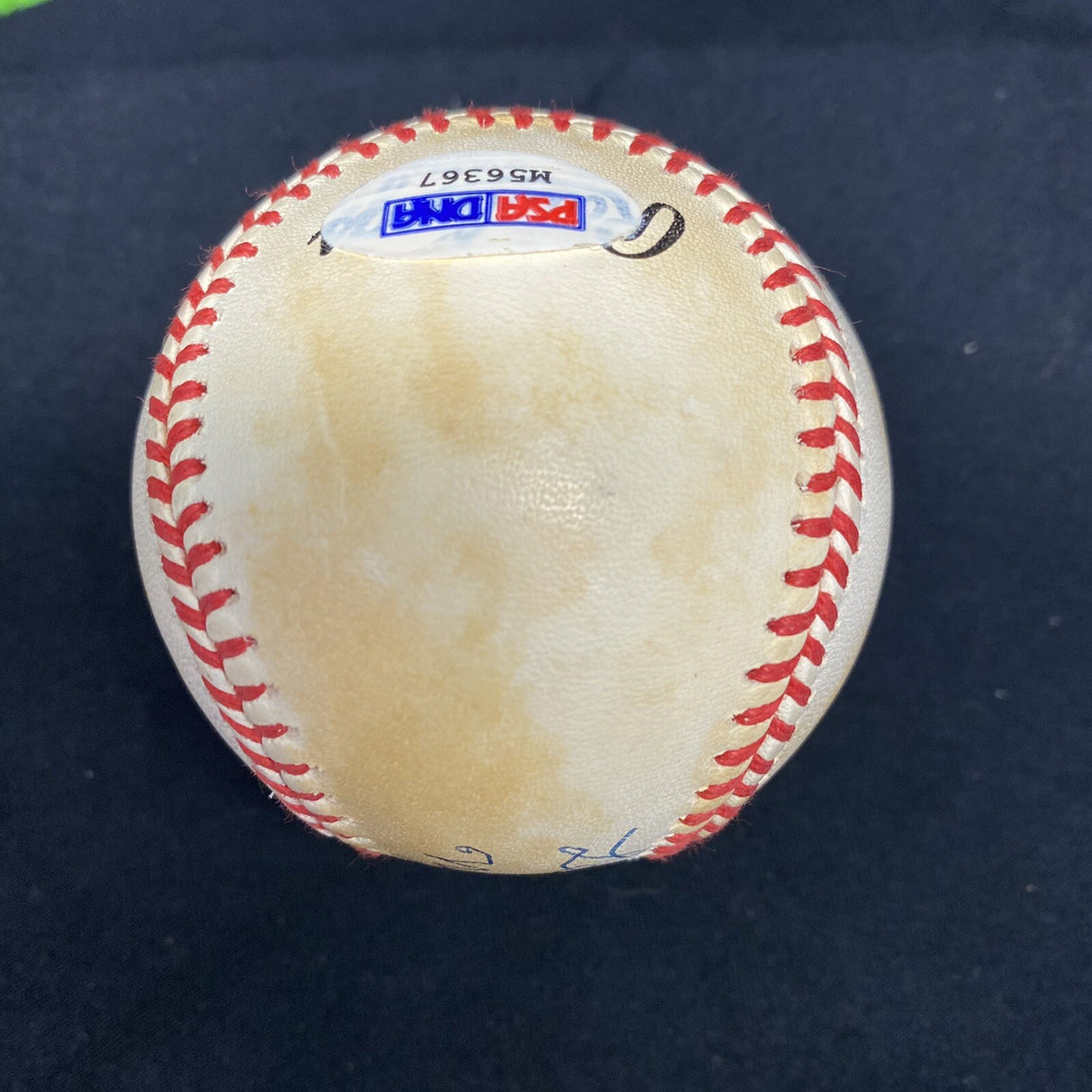 Leon Day Newark Eagles Signed Baseball PSA/DNA HOF Negro Leagues