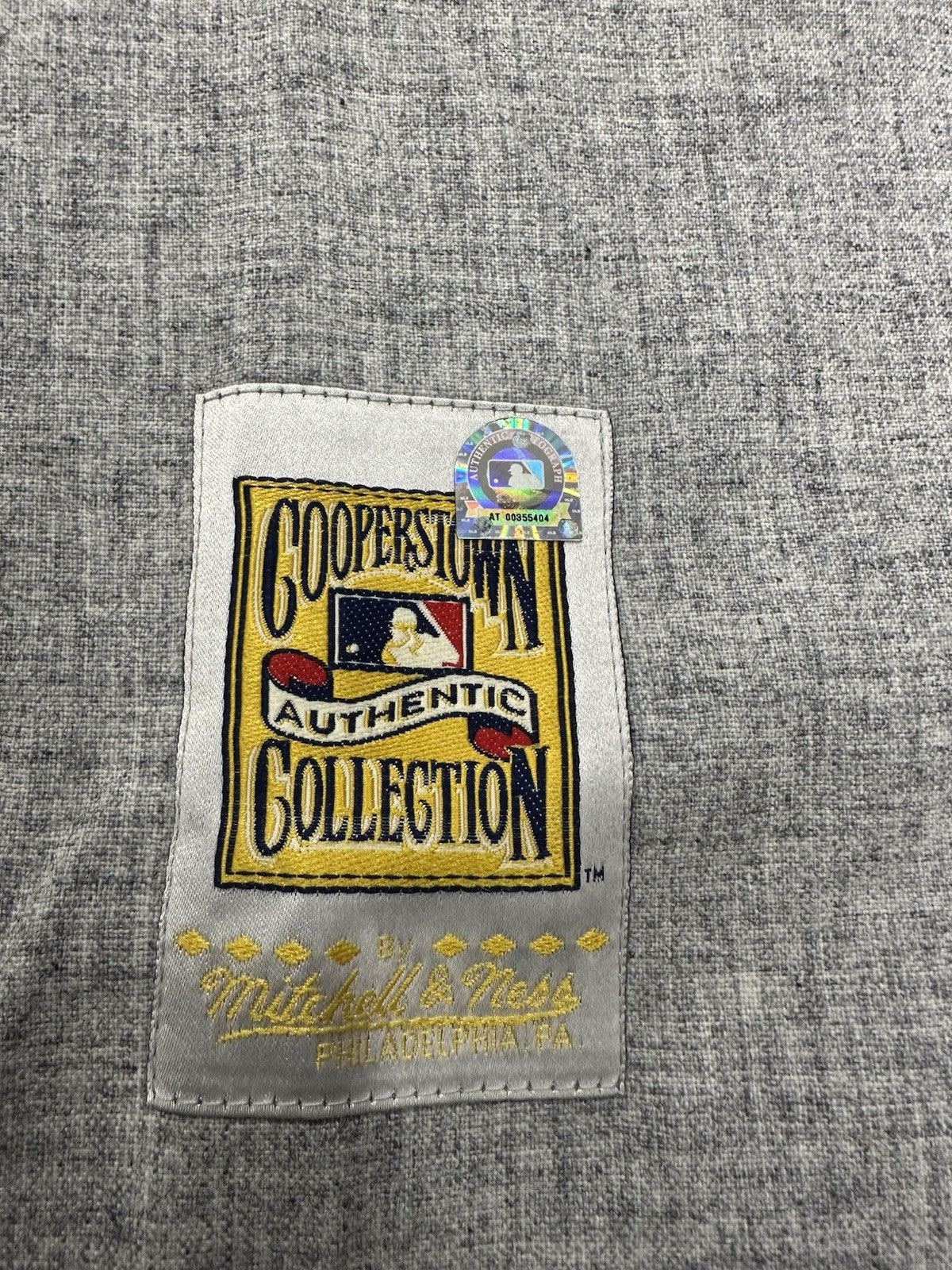 Bob Gibson Signed Authentic Cardinals Mitchell Ness Jersey MLB Holo