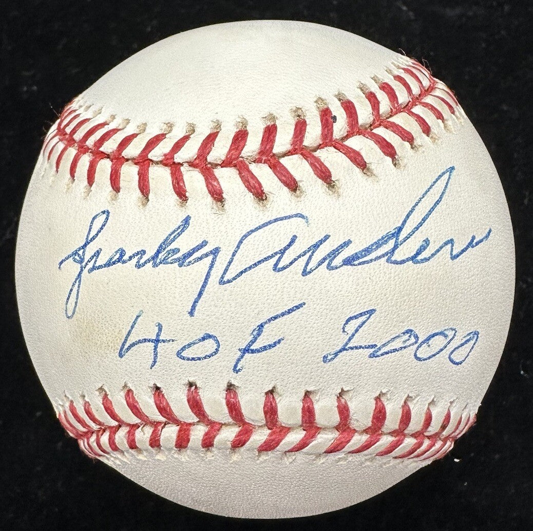 Sparky Anderson HOF 2000 Signed Baseball PSA/DNA