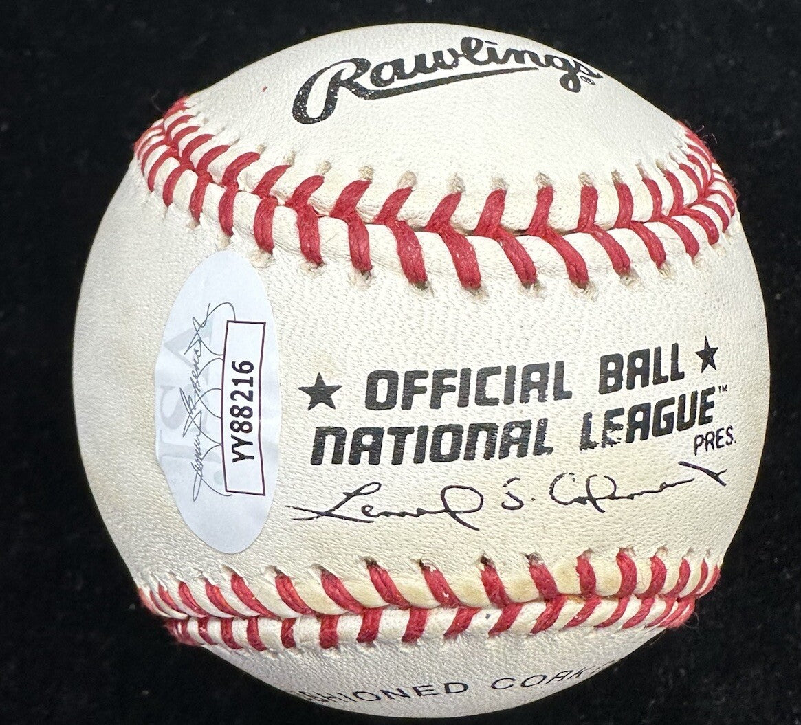 Willie Mays ROY 1951 NL Signed Baseball JSA LOA