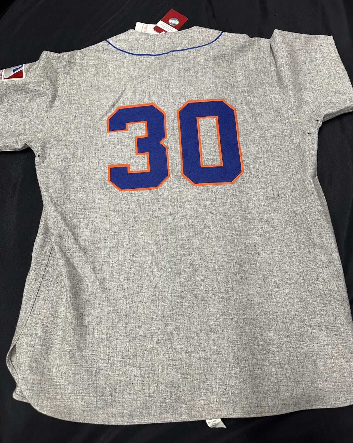 Nolan Ryan Signed Mets Authentic Mitchell Ness Stat Jersey JSA LOA