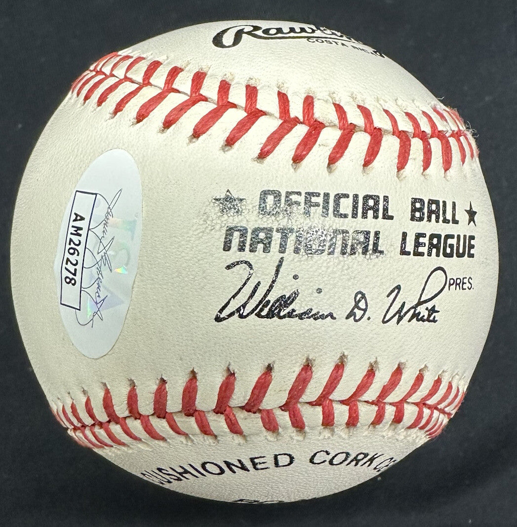 Darryl Kile No No Mets 9/3/93 Signed Baseball JSA No Hitter