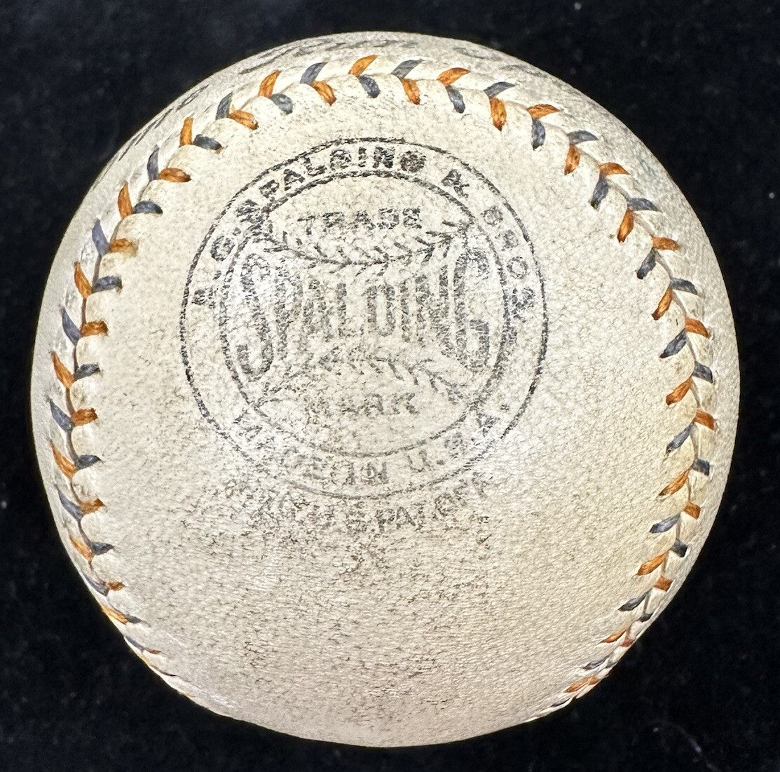 Babe Ruth & Hank Aaron Dual Signed Spalding Ruth HR Special Baseball PSA/DNA LOA