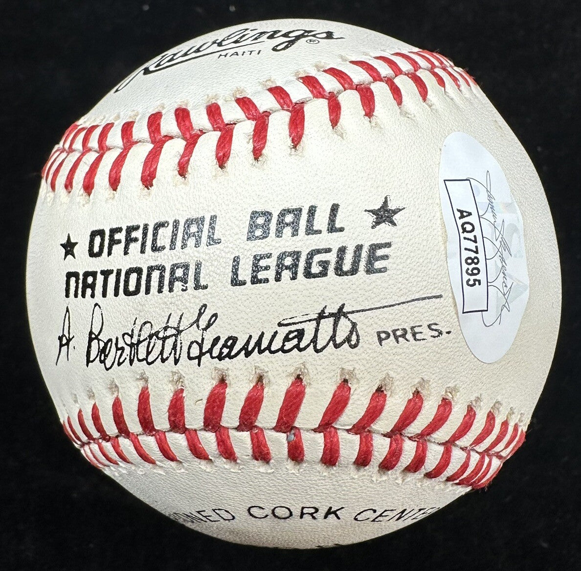 Willie Stargel MVP 1979 Signed Baseball JSA