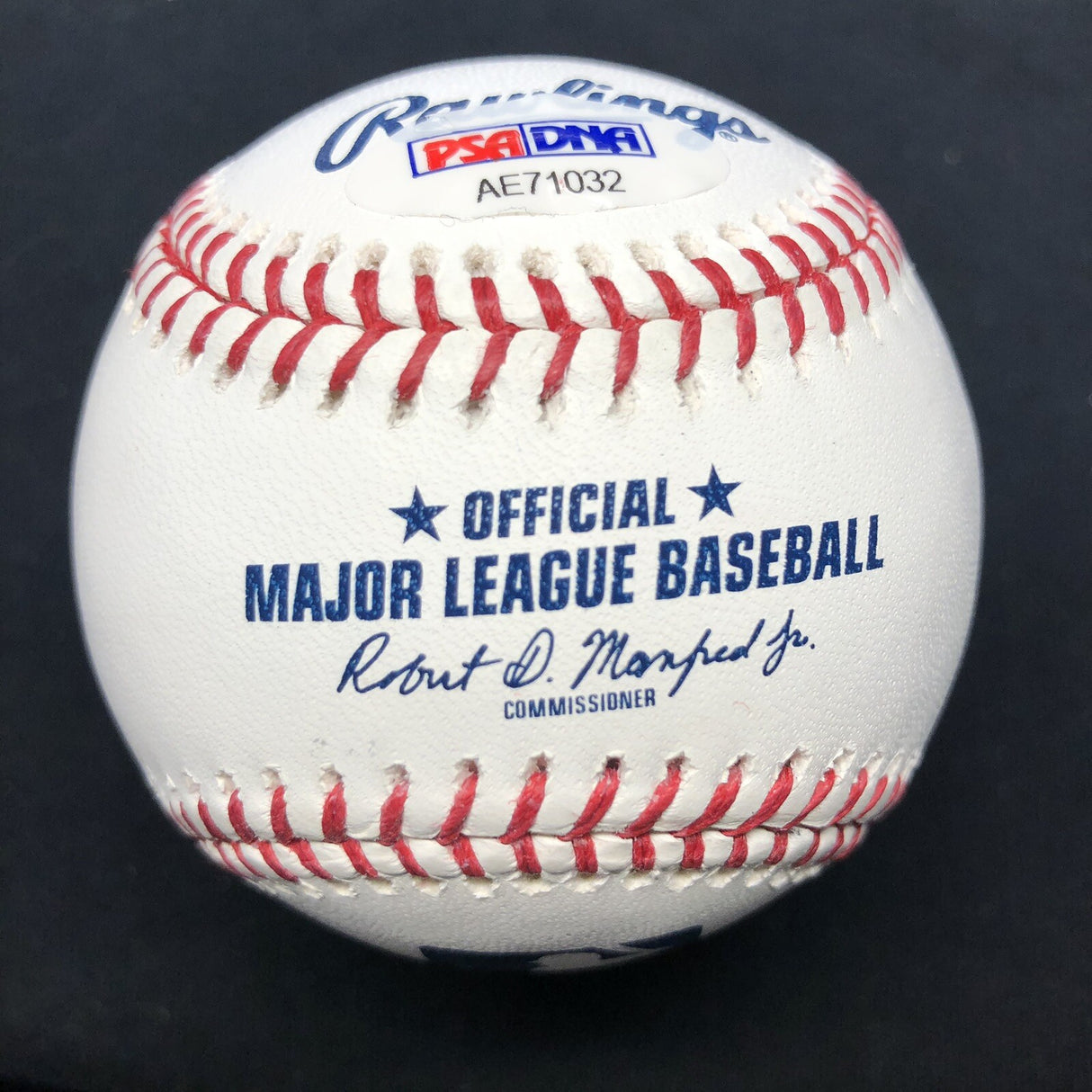 Mariano Rivera Last To Wear #42 Signed Baseball PSA/DNA LOA Graded 9.5 HOF