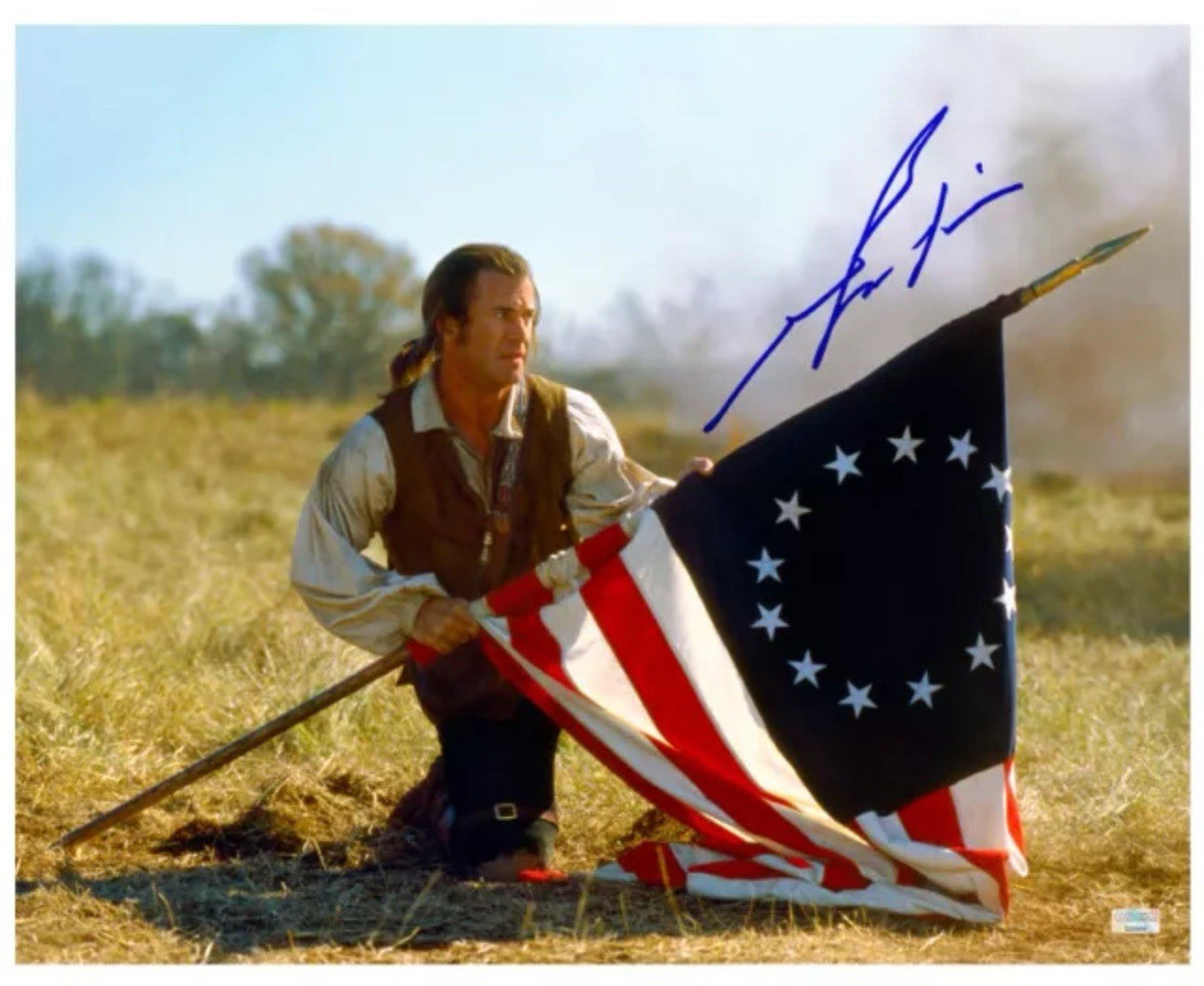 Mel Gibson Signed The Patriot 16x20 Celebrity Authentics CA
