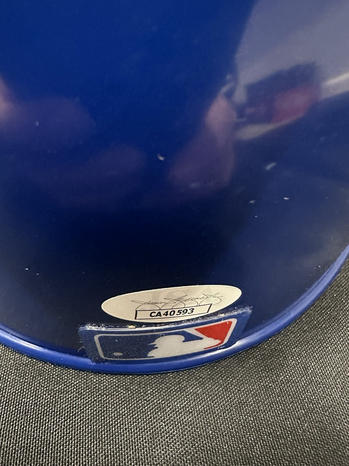 Gary Carter HOF 2003 Signed Authentic Expos Batting Helmet JSA