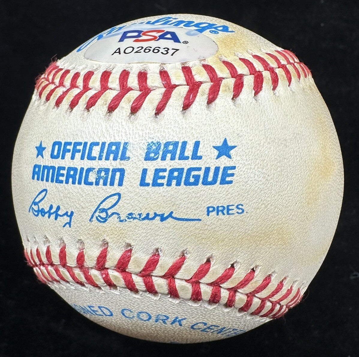 Sparky Anderson #11 Signed Baseball PSA