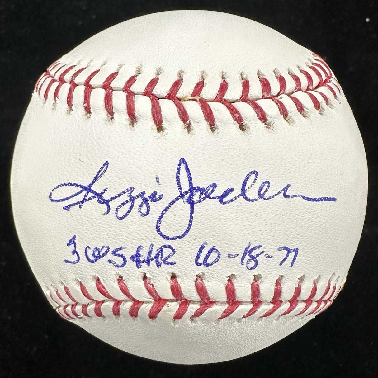 Reggie Jackson 3 WS HR 10-18-77 Signed Baseball PSA/DNA