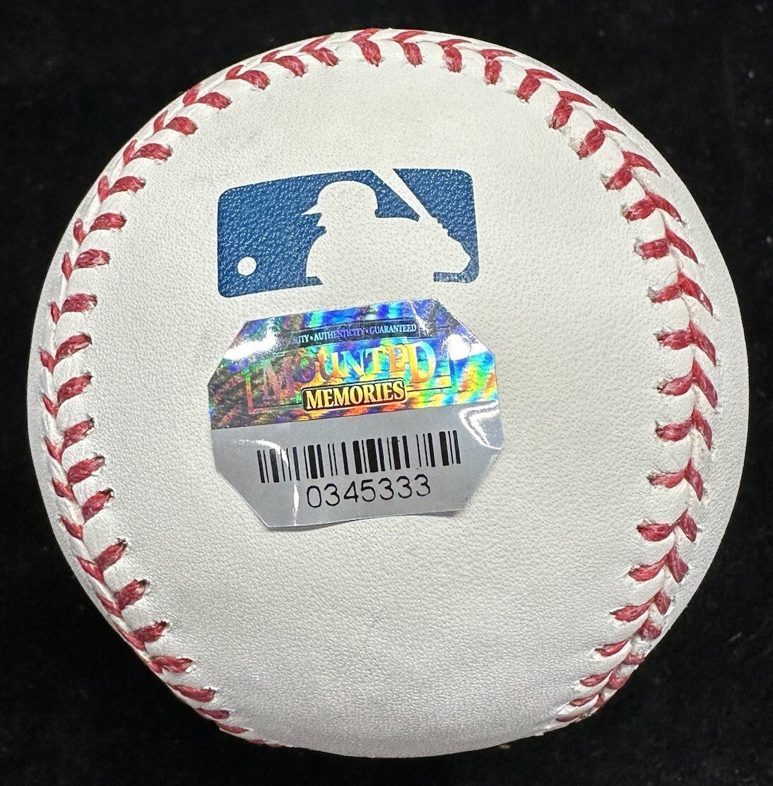 Jose Fernandez Signed Baseball MLB Holo Mounted Memories