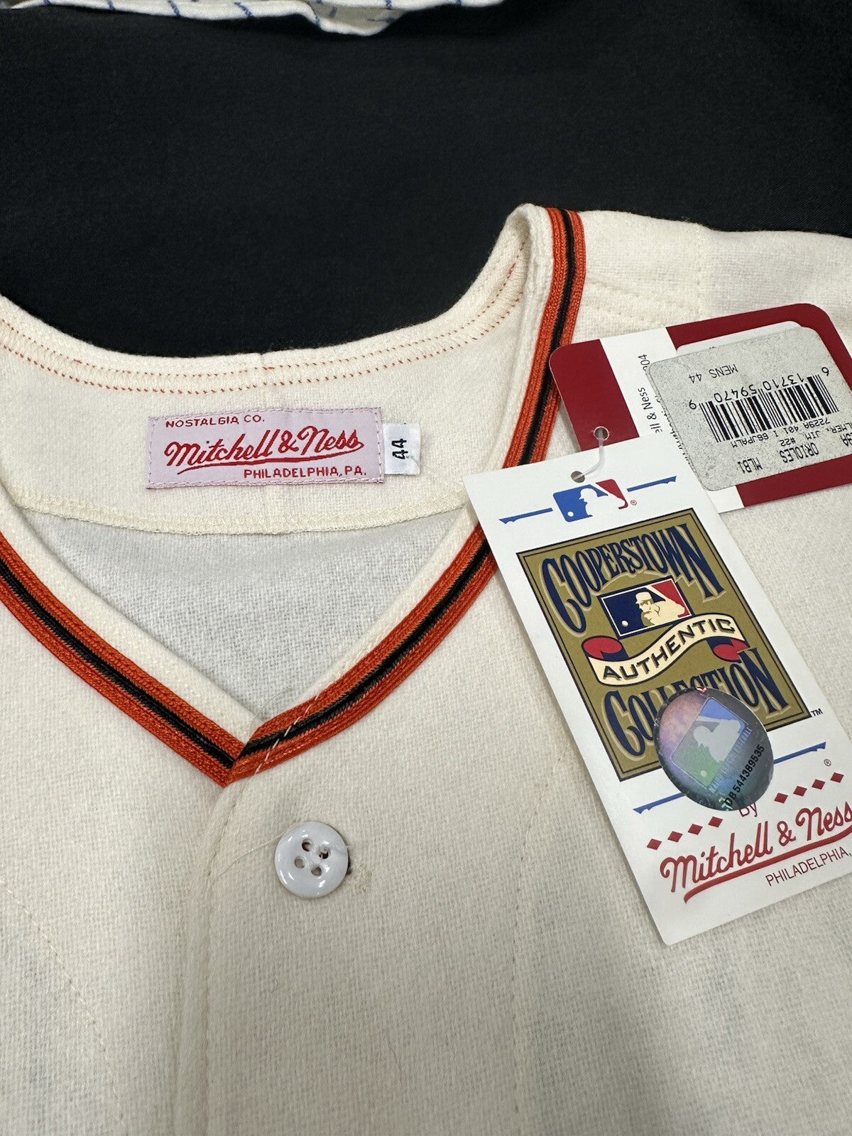 Jim Palmer HOF 90 CY 1973, 75, 76 Signed Orioles Mitchell Ness Jersey JSA