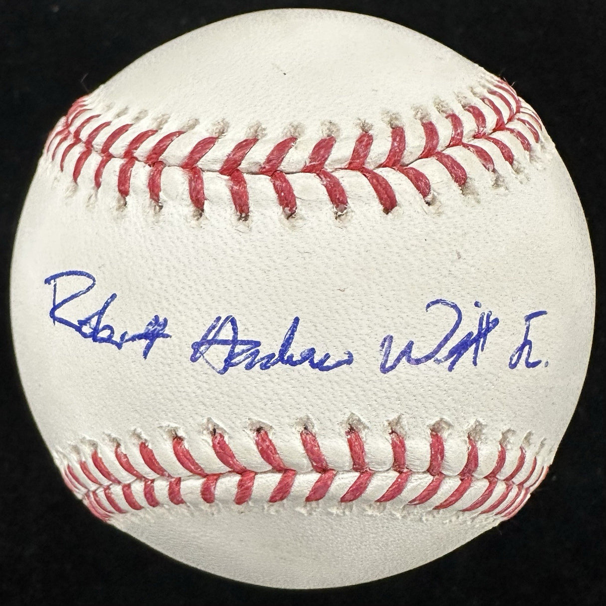 Bobby Witt Jr. Full Name Signed Baseball JSA