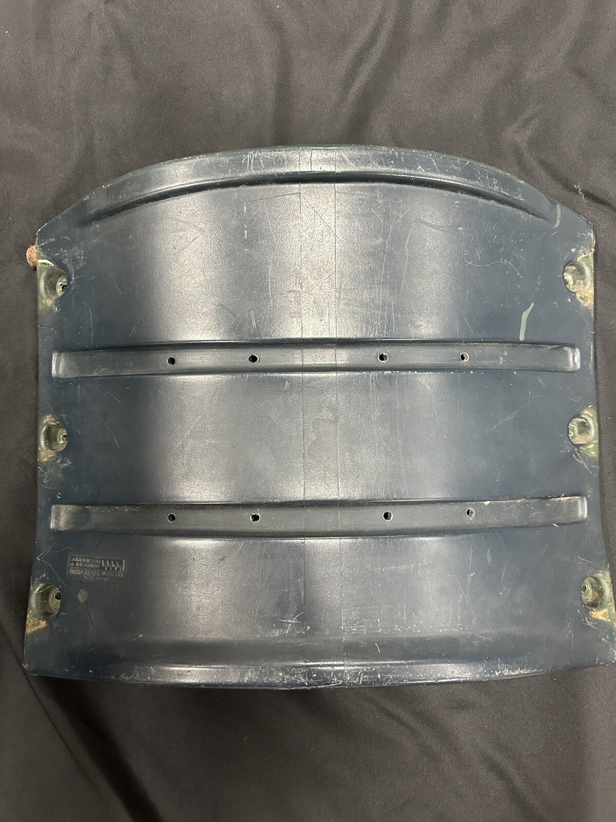 Ernie Banks Signed Wrigley Field Game Used Seat Back JSA LOA