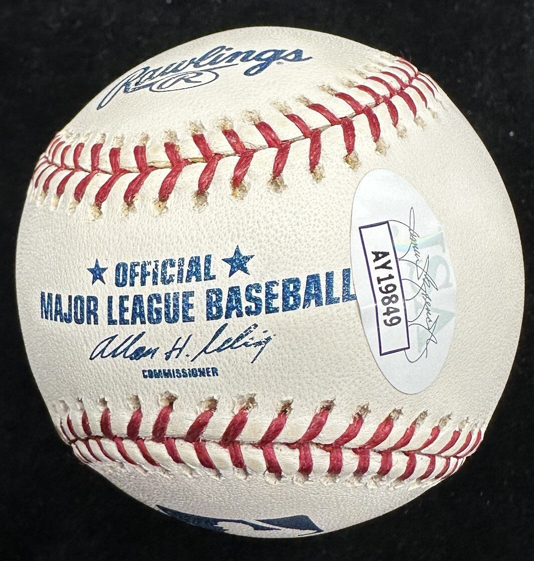Doug Harvey HOF 2010 Signed Baseball JSA