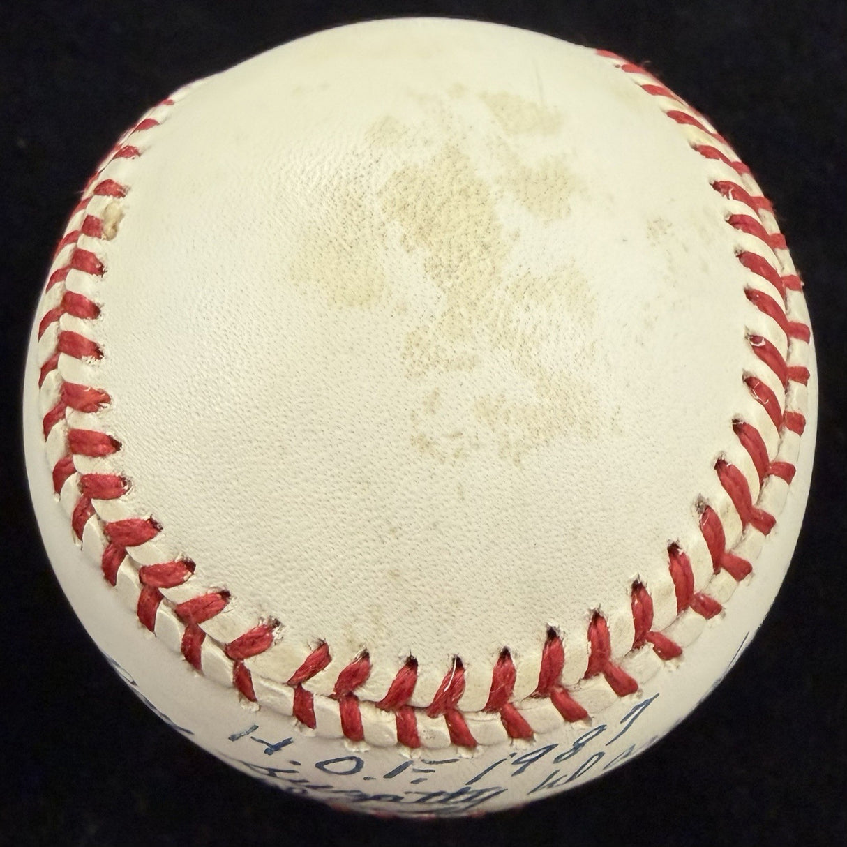 Ray Squatty Dandy Dandridge HOF 1987 Signed Baseball PSA/DNA