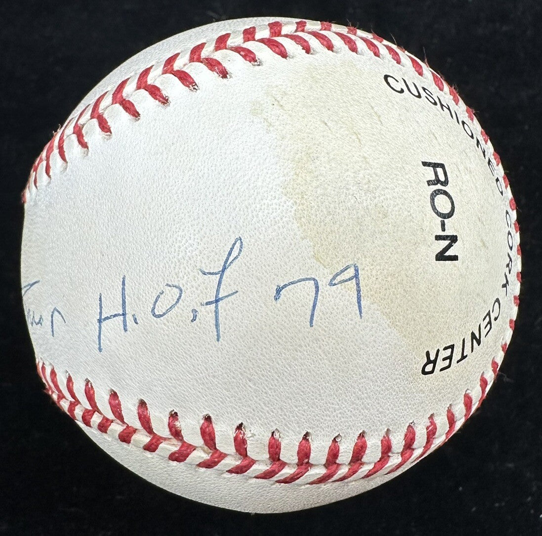 Willie Mays HOF 79 Signed Baseball JSA LOA
