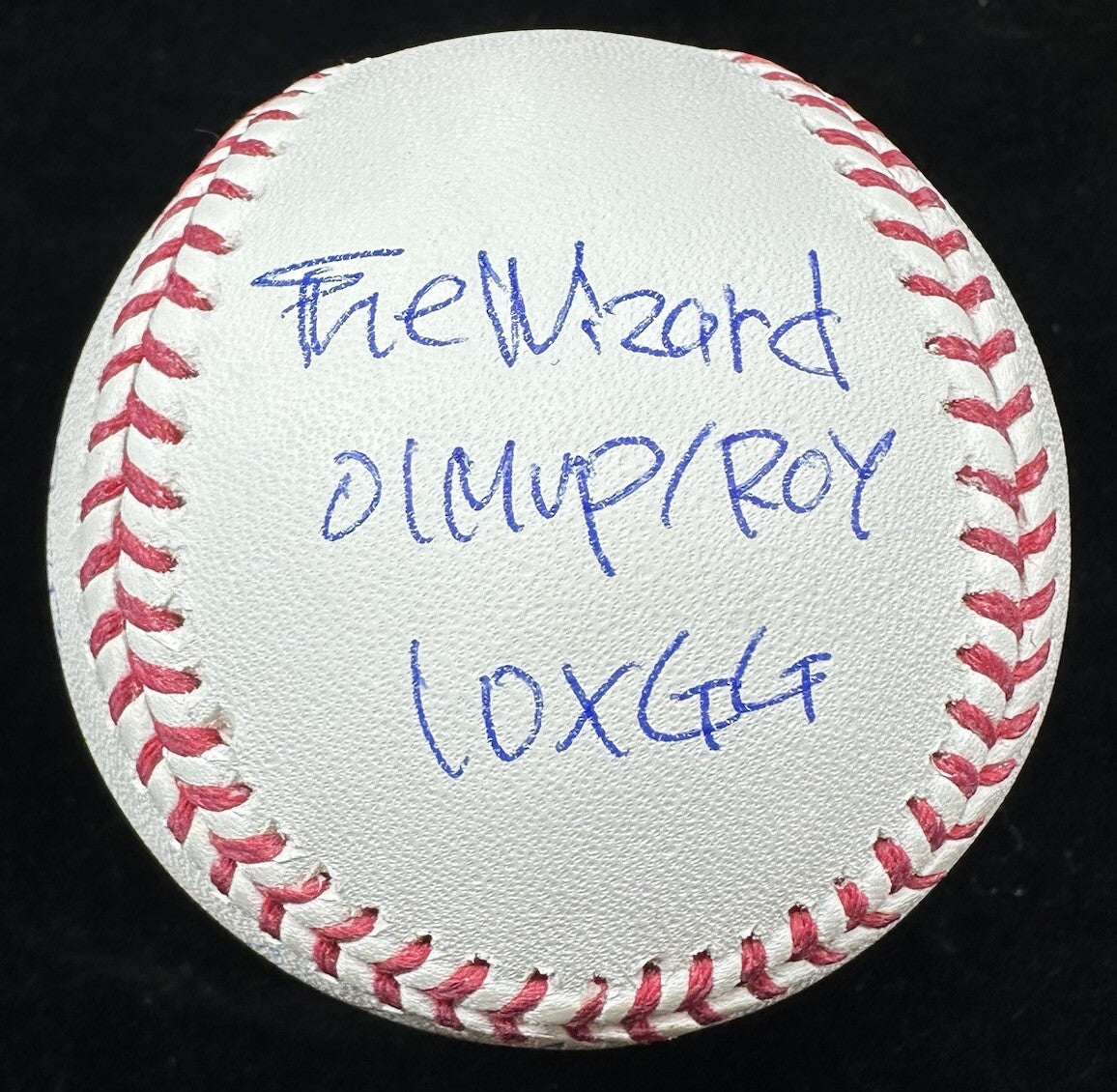 Ichiro Suzuki HOF 25 Signed 12 Inscription Stat Baseball Beckett Witness IS Holo