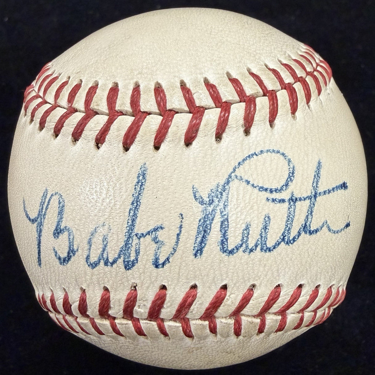 Babe Ruth Single Signed OAL Harridge Baseball JSA LOA PSA Graded 8 Signature