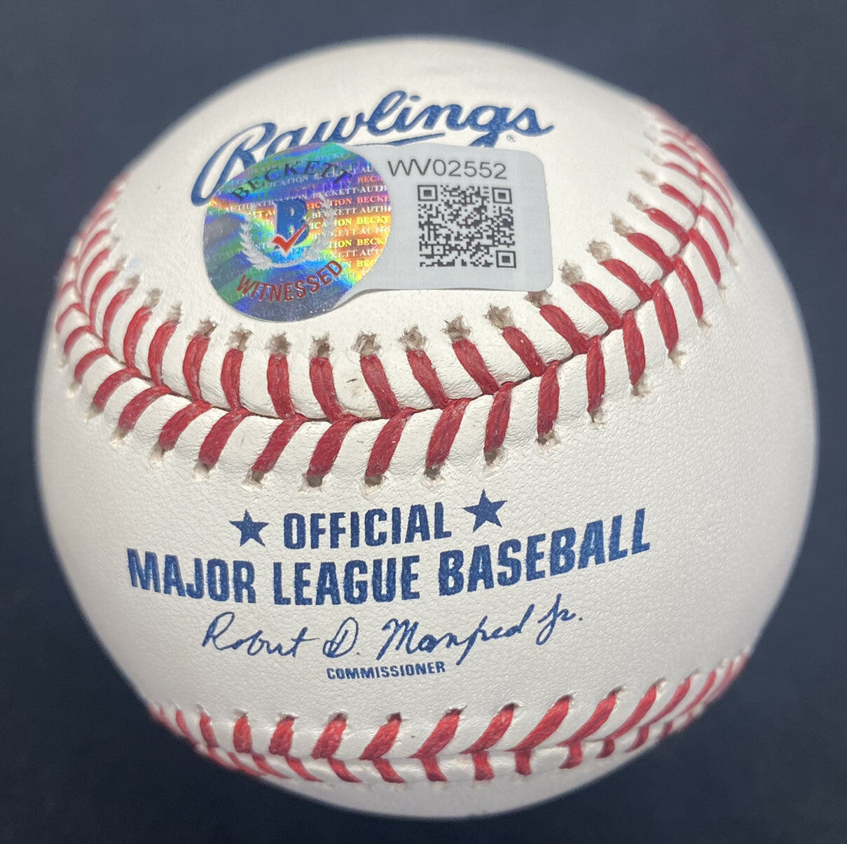 Albert Pujols 05, 08, 09 NL MVP Signed Cardinals HOF Logo Baseball Beckett BAS