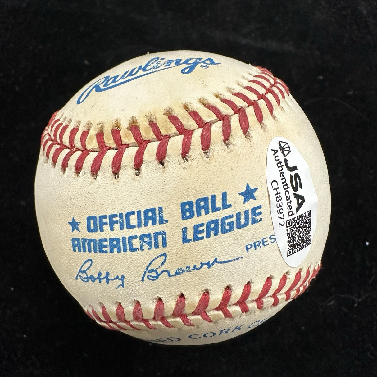 Nolan Ryan Signed Baseball JSA