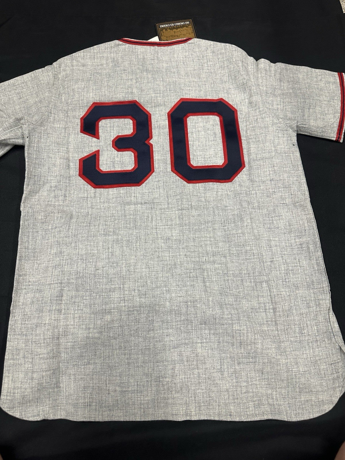 Nolan Ryan Signed Authentic California Angels Mitchell Ness Jersey PSA/DNA LOA