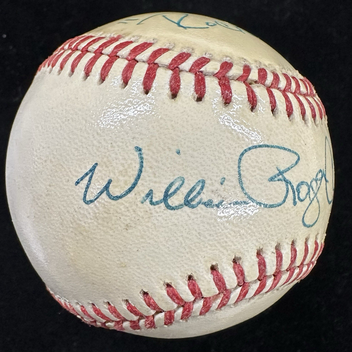 William Roger Clemens Rocket Full Name Nickname Signed Baseball PSA/DNA LOA