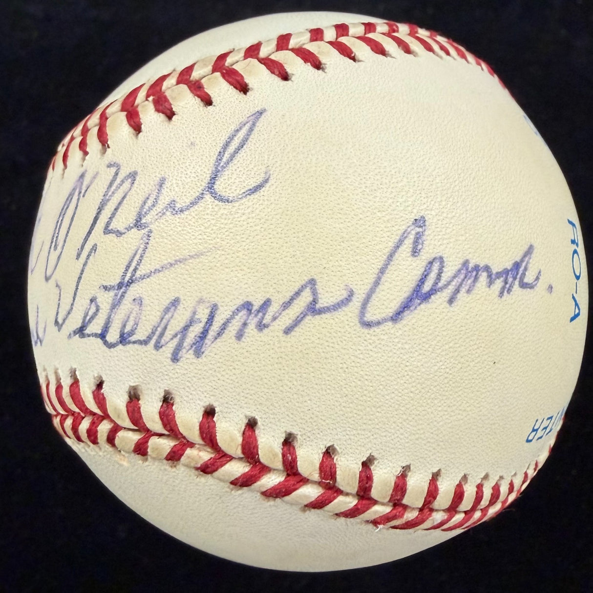 Buck O’Neil Hall of Fame Veterans Comm Signed Baseball JSA