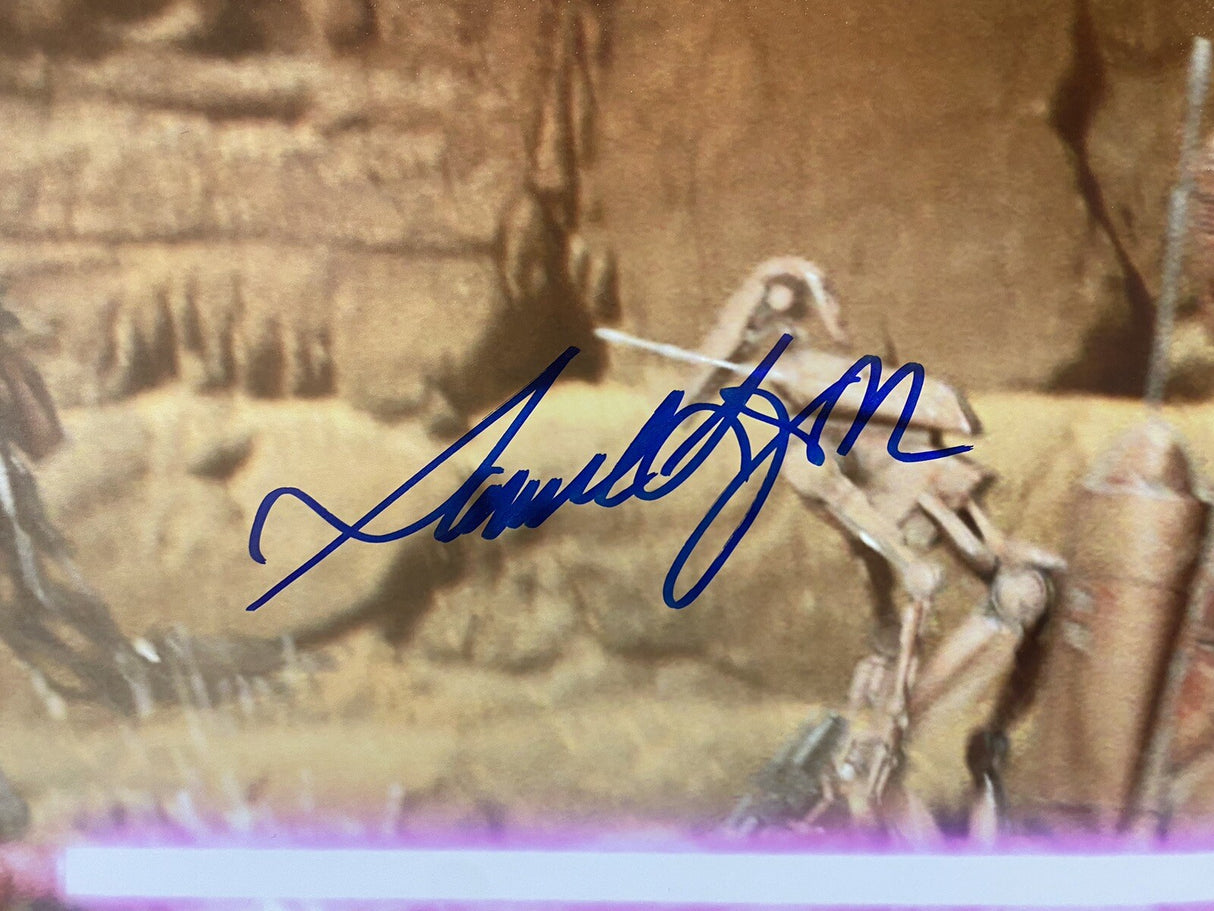 Samuel L. Jackson Signed Star Wars Episode II 16x20 Photo Beckett Witness