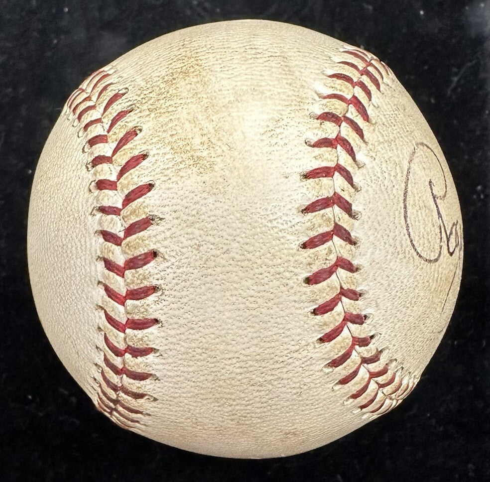 Rogers Hornsby Single Signed Official Warren Giles NL Baseball JSA LOA