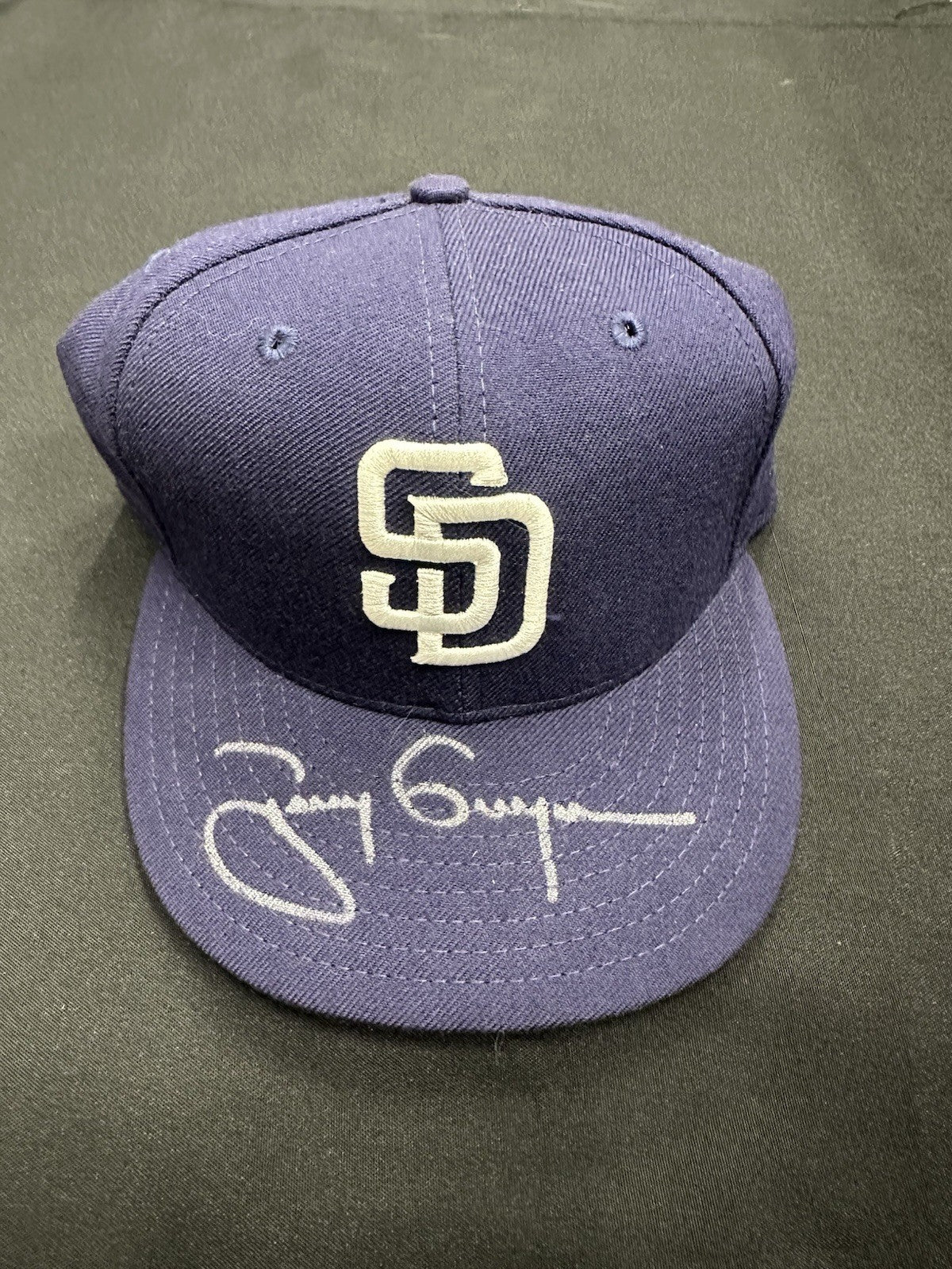Tony Gwynn Signed Padres Hat Cap JSA