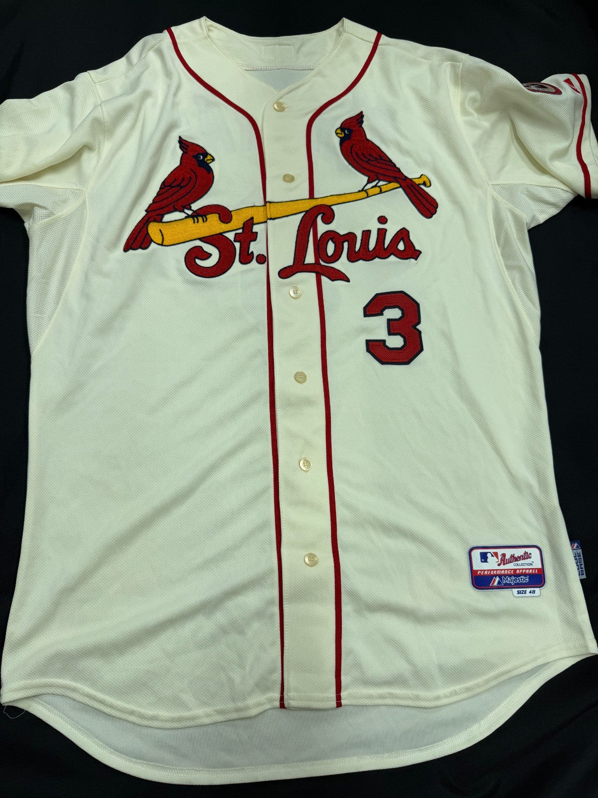 Carlos Beltran HOF 2026 Signed Authentic Cardinals Majestic Jersey Beckett