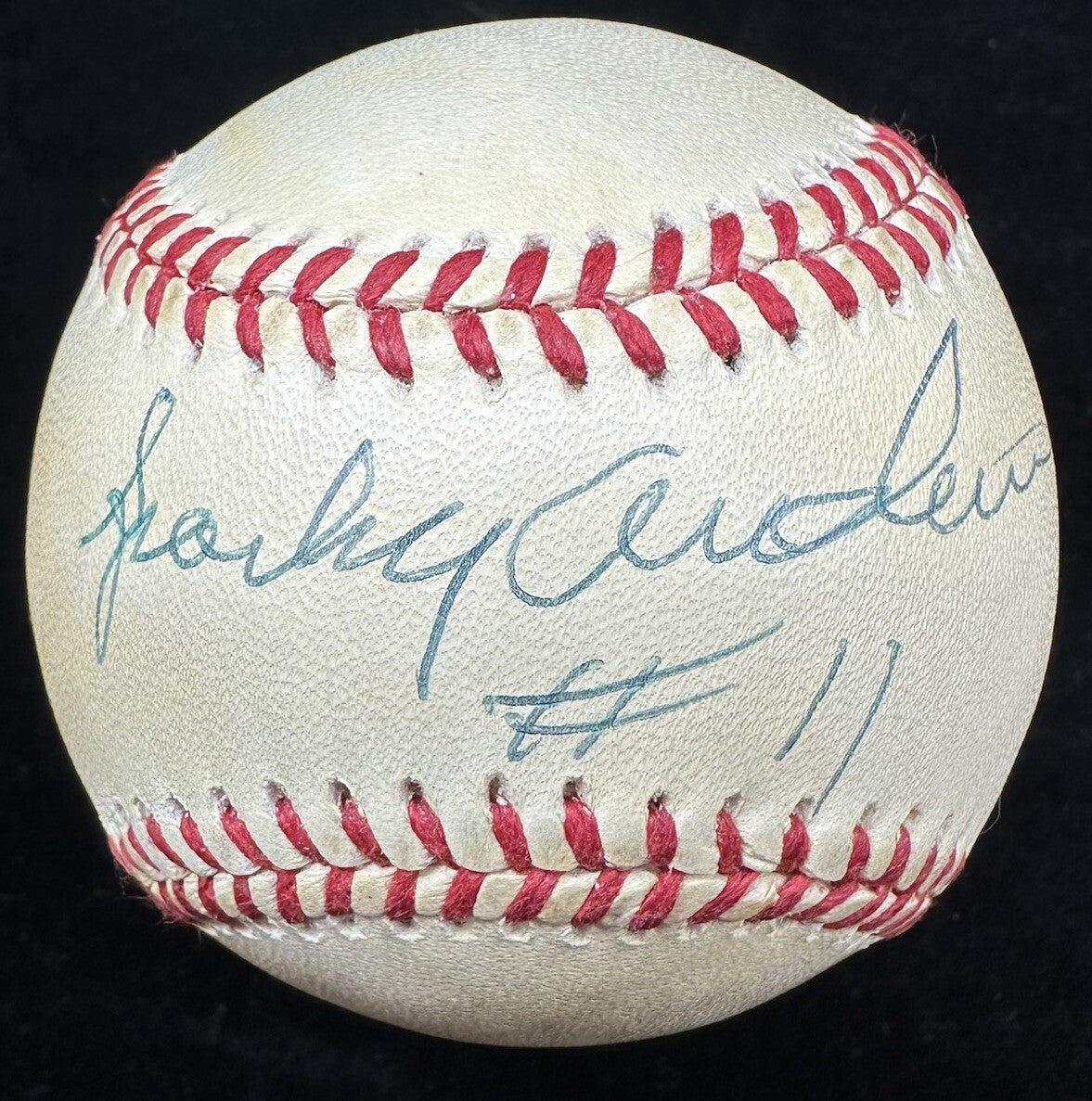Sparky Anderson #11 Signed Baseball PSA
