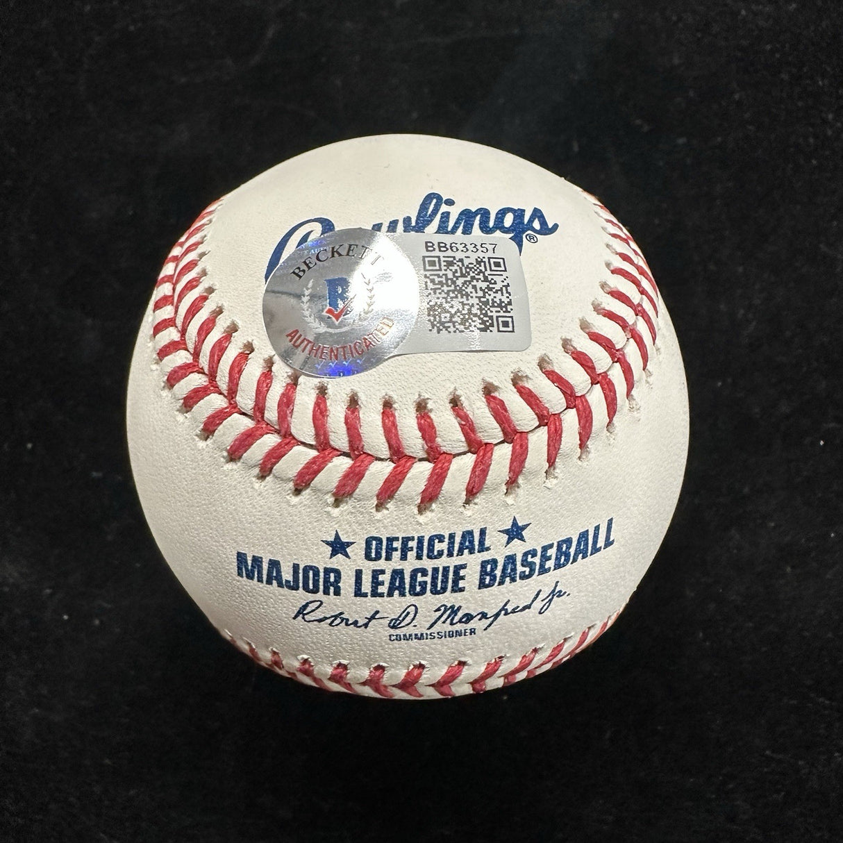 Rickey Henderson 1,406 SB Stolen Bases Signed Baseball Beckett BAS Holo