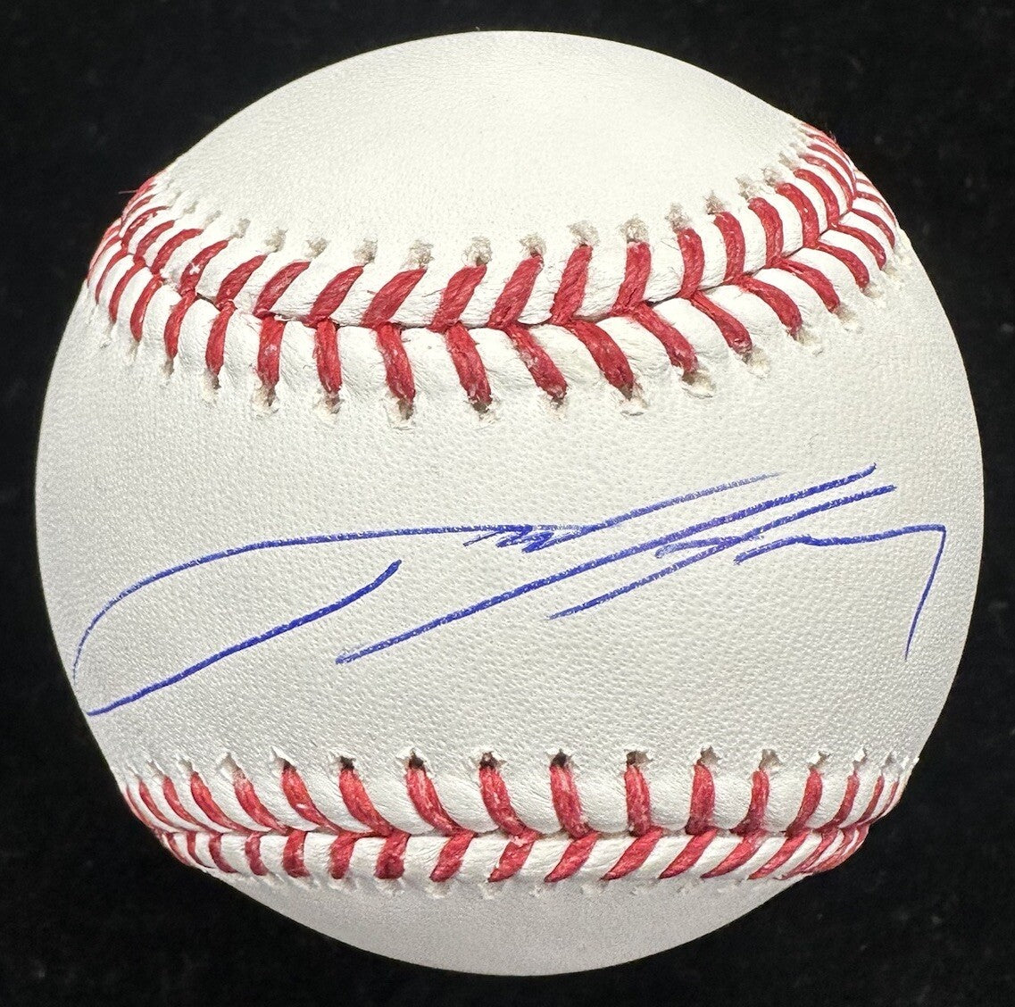 Jackson Holliday Signed Baseball MLB Holo Fanatics