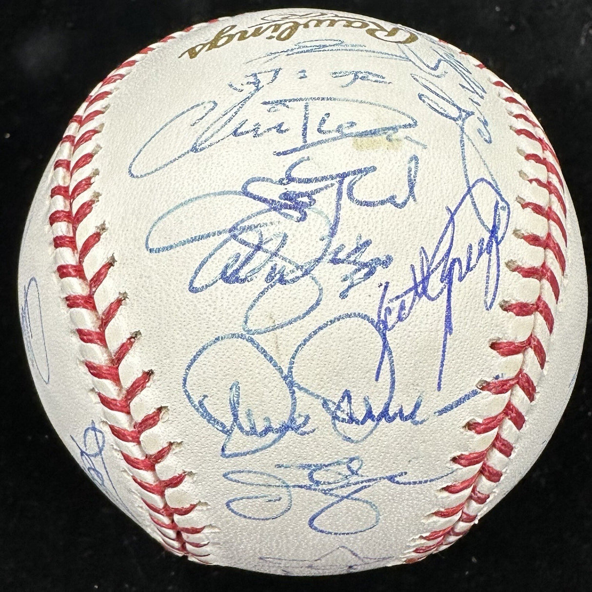 2006 St. Louis Cardinals World Series Teams Signed Baseball PSA/DNA LOA 23/25