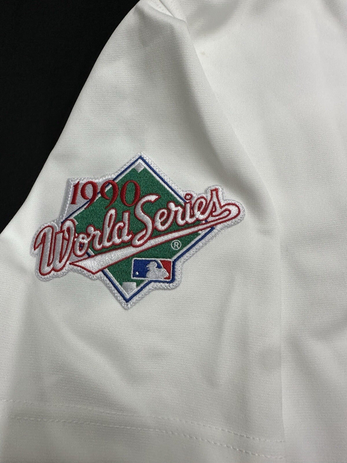 Rickey Henderson HOF MVP Signed Athletics Stat Mitchell Ness Jersey Tristar PSA